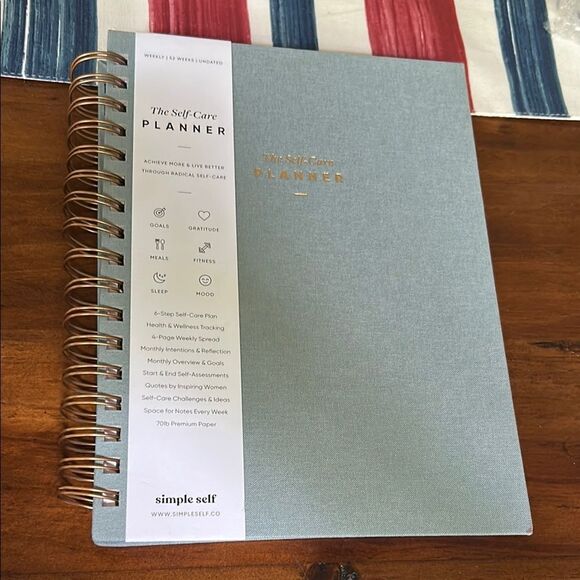 Simple Blue and Gold Design Planner new color is moon - Picture 2 of 15